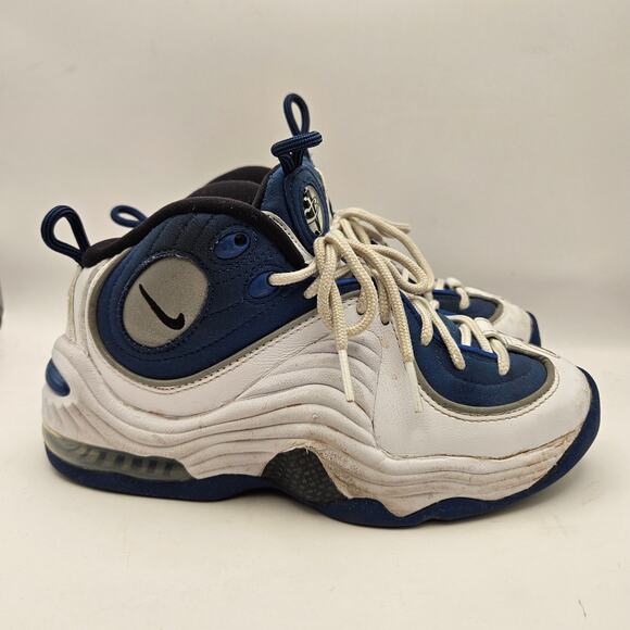 NIKE MEN\'S 4 AIR PENNY 2 ATLANTIC BLUE ORLANDO HOME 2023 FN4438-400 USED